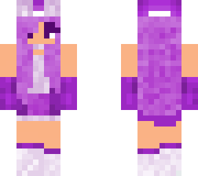 ghostly purple girl
