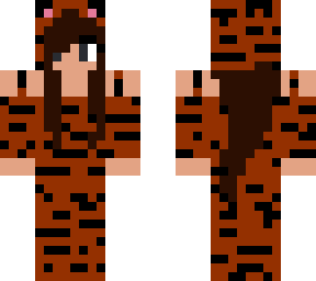 girl in tiger costume
