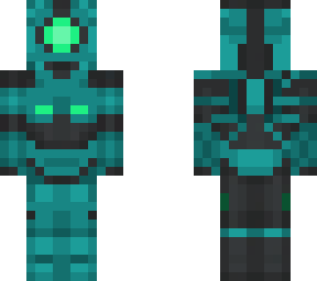 green robot