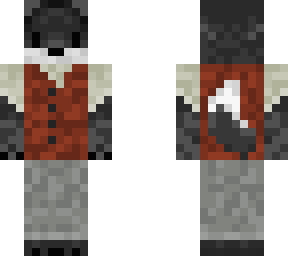 grey fox with vest/pants