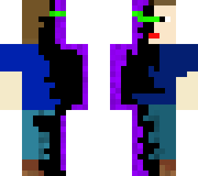 hacked man