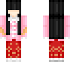 kaguya houraisan (no face) (skin rig for mine-imator)