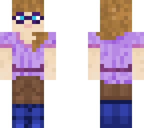 le_lapin_vert purple shirt