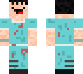 m skin con ropa de bozak