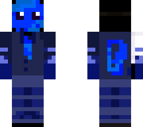 mask guy blue