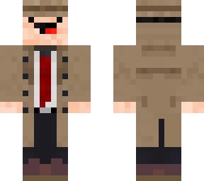 mi skin con ropa de detective