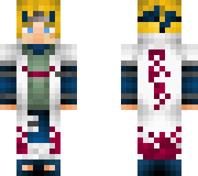 Minato namikaze | Minecraft Skin