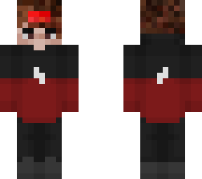 modern ninja with detailed black and brown hair. has long arms