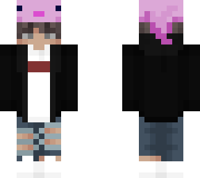 my skin with axolotl hat