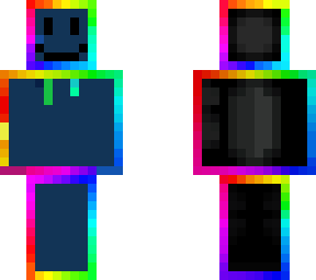 neon blue guy