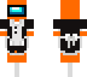orange among us maid