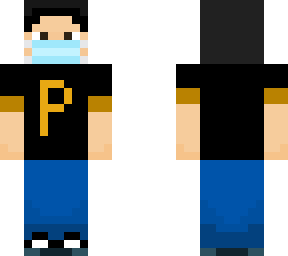 pepitos with a mask