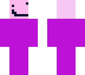 pink and purple man