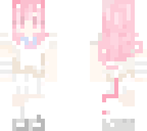 pink anime cat (read description)