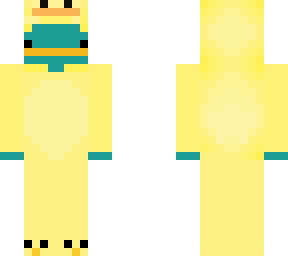 platypus in duck onesie