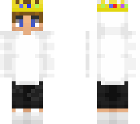 punz with  blonde and techno  crown