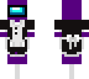 purple among us maid