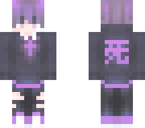 purple demon boy