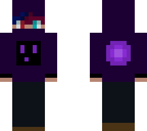 purple hooded slime