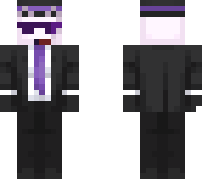 purple suit with purple sunglasses