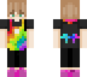 rainbow cafe skin