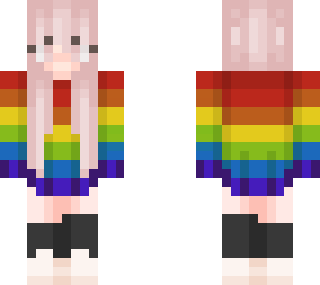 rainbow girl