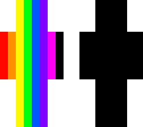 rainbow skin