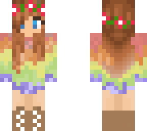 rainbow sweater girl