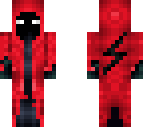 red  mysterious monster