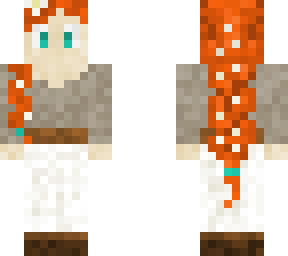 red, turquise, and neutral (braid and flowers)