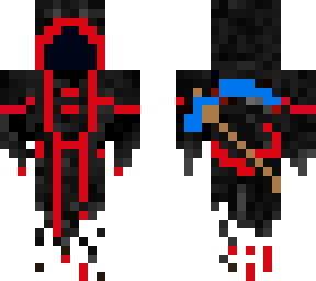 red and blue grim