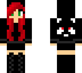 red gamer girl