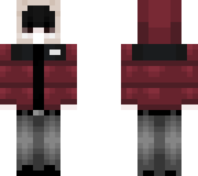 red jacket winter male