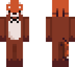 red panda bowtie