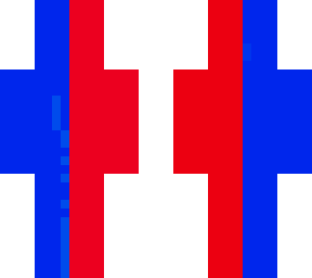 red v blue