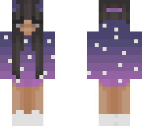star gazing girl