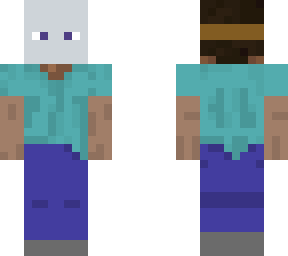 steve wearing a mask idk im bored