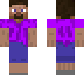 steve with purple shirt and glasses and shorts