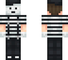 The Mime Minecraft Skin