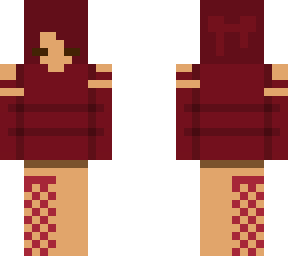 trying out skin
