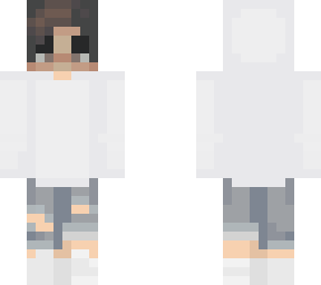 white hoodie