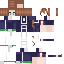 Itsuka Kendo Battle Fist Gym Uniform Minecraft Skin itsuka-kendo-battle-fist-gym-uniform-minecraft-skin