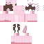Pink Axolotl | Minecraft Skin