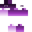 black purple white fade | Minecraft Skin