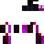2face Enderman killer | Minecraft Skin