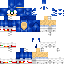 tripolar sonic the hedgehog | Minecraft Skin