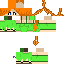 rainbow flag on minecraft loom rainbow flag on minecraft loom