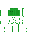 Slime bod template Minecraft Skin
