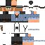 Arthur Morgan Jacketless V2 - RDR2 | Minecraft Skin